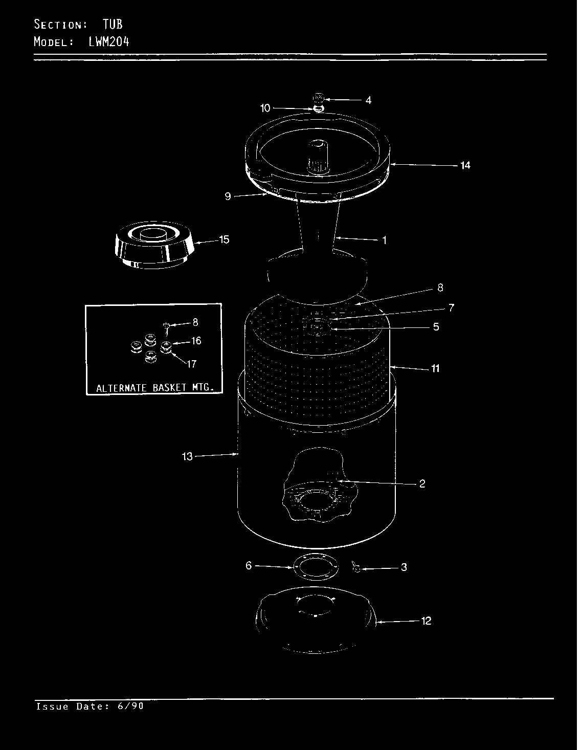 Tub (rev. a-d)