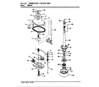 Norge LWM204H transmission & related parts diagram