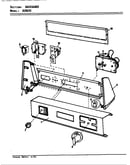 Control panel (orig. rev. a-d)(wht) (dem205w)