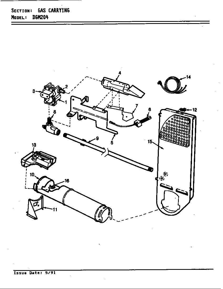 GAS CARRYING (REV. A-D)