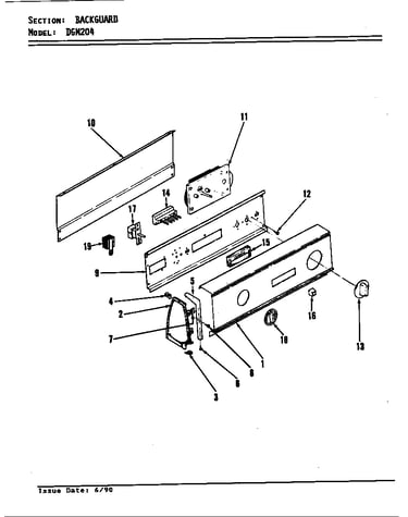 Control panel (rev. a-d)