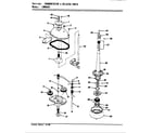 Norge LWM202HC transmission & related parts (rev. a-d) diagram
