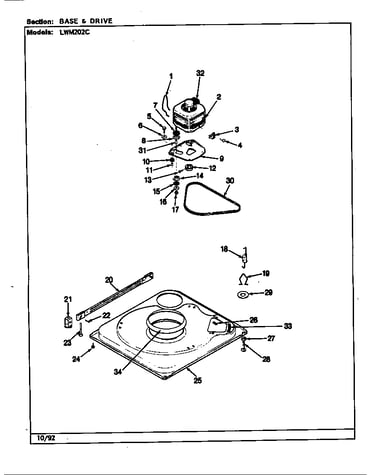 Base & drive (rev. e-j)