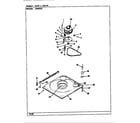 Norge LWM202WC base & drive (rev. k) diagram