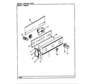 Norge LWM202HC control panel (rev. k) diagram