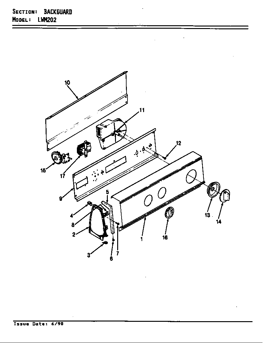 CONTROL PANEL (REV. E-G)