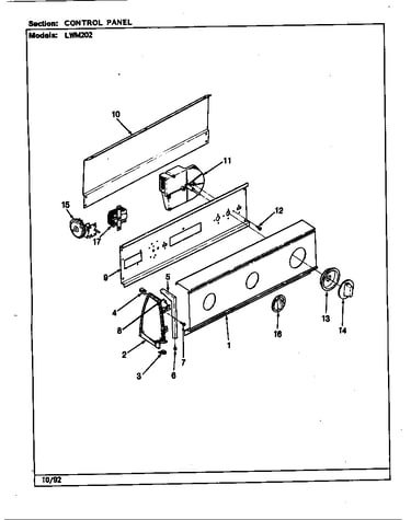 Control panel (rev. h-m)