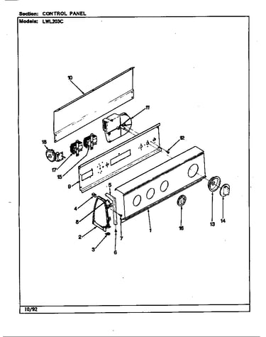 Control panel (rev. j-n)