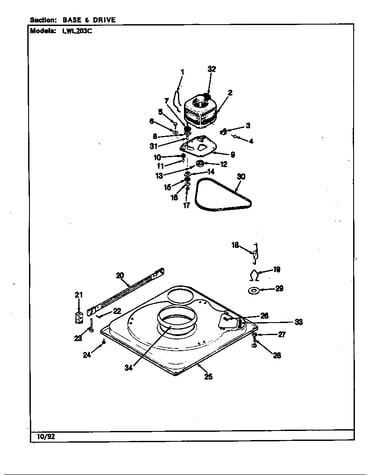 Base & drive (rev. j-n)
