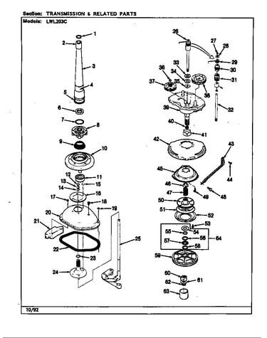 Transmission & related parts (rev. j-n)