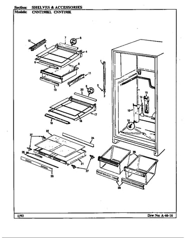 Shelves & accessories