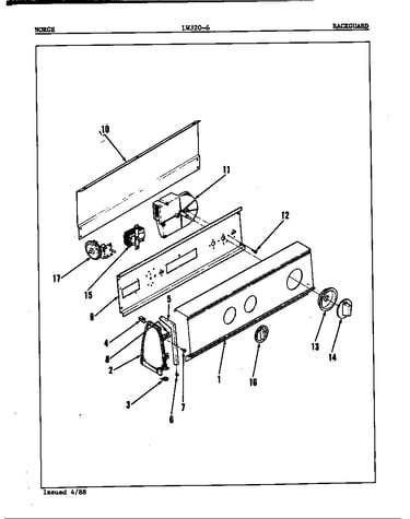 Control panel (orig. rev. a)