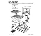 Maytag CNNT198KL/AF52A freezer compartment diagram