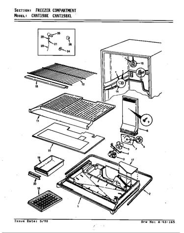Freezer compartment
