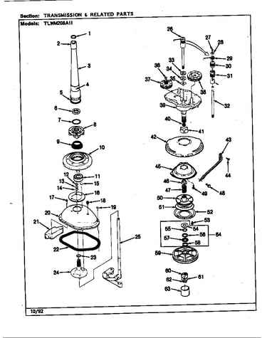 Transmission & related parts (rev. f-k)