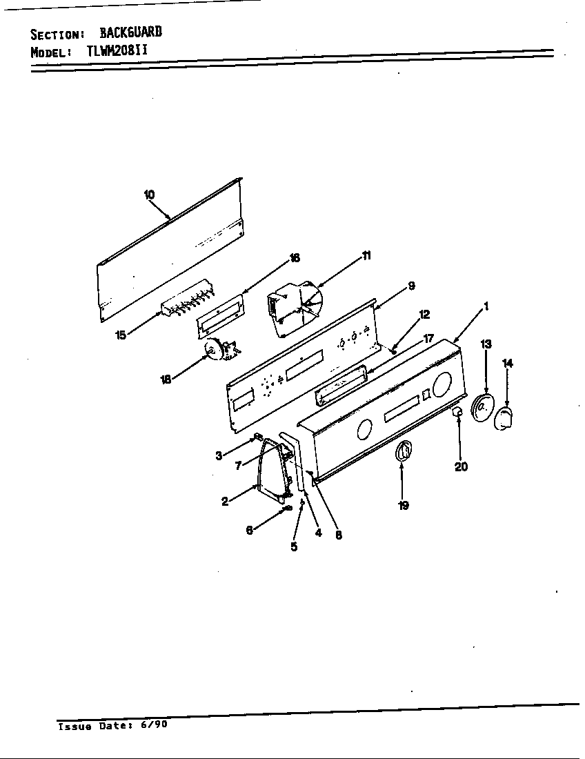 CONTROL PANEL (REV. E)