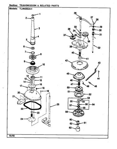 Transmission & related parts (rev. f-k)