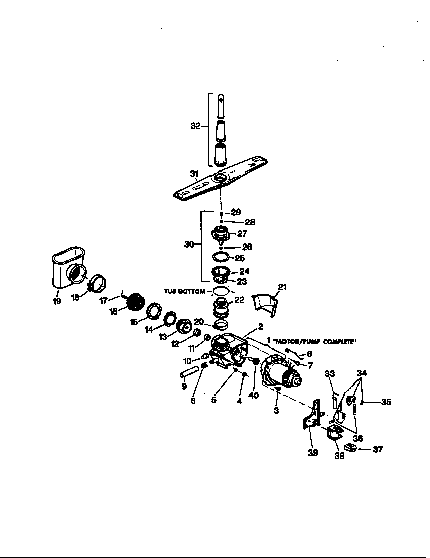 Motor-pump