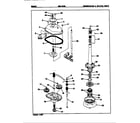Maytag NAW2030A transmission & related parts (rev. e) diagram