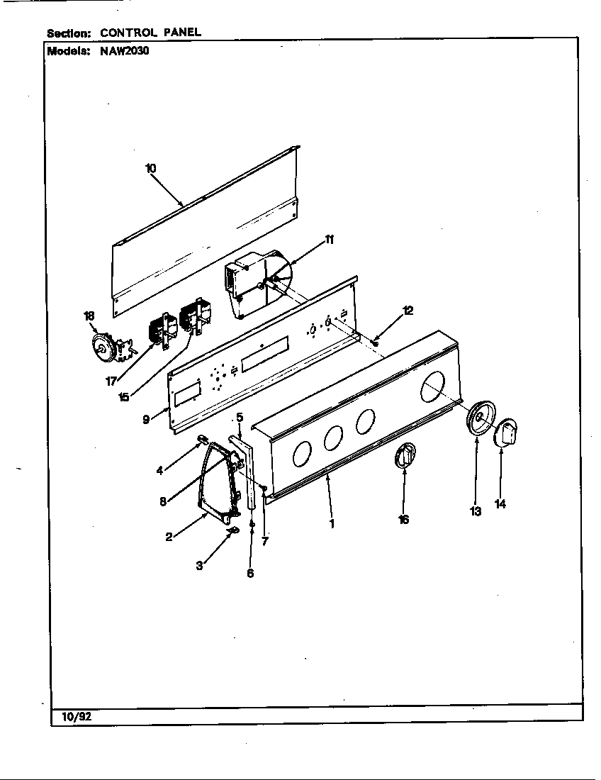 Control panel (rev. f-k)