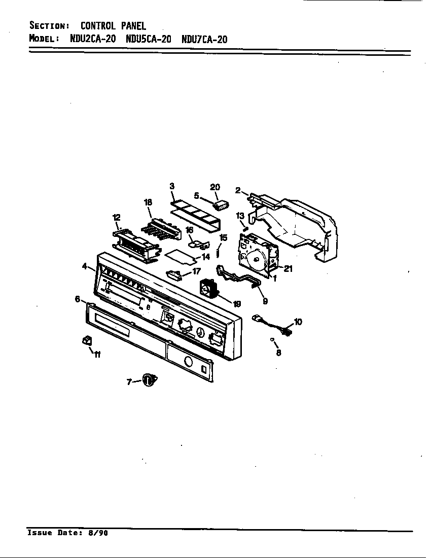 Control panel