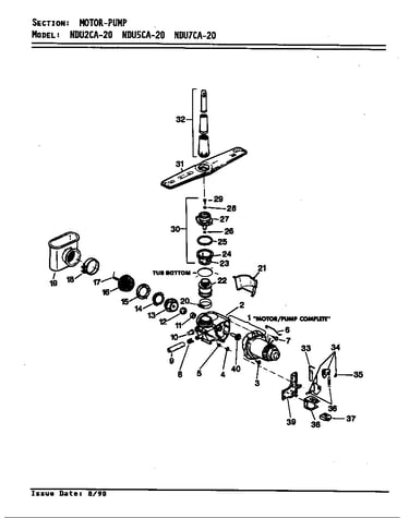 Motor-pump