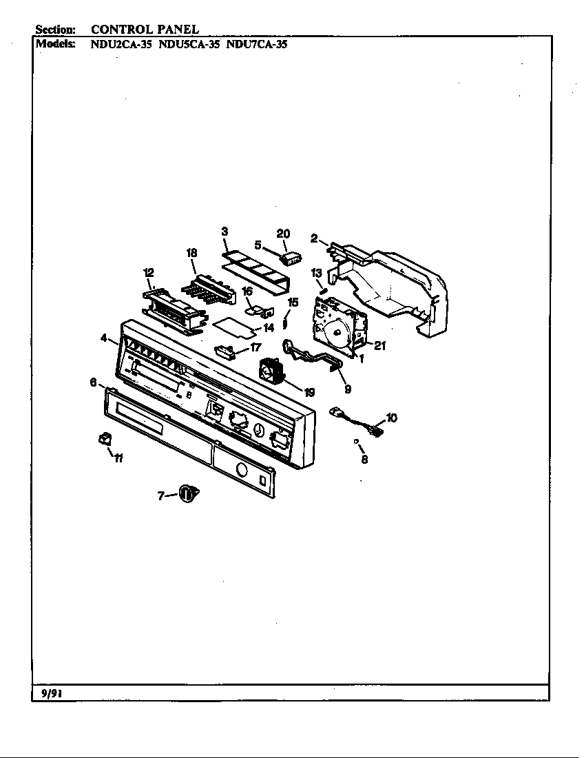 Control panel