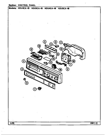 Control panel