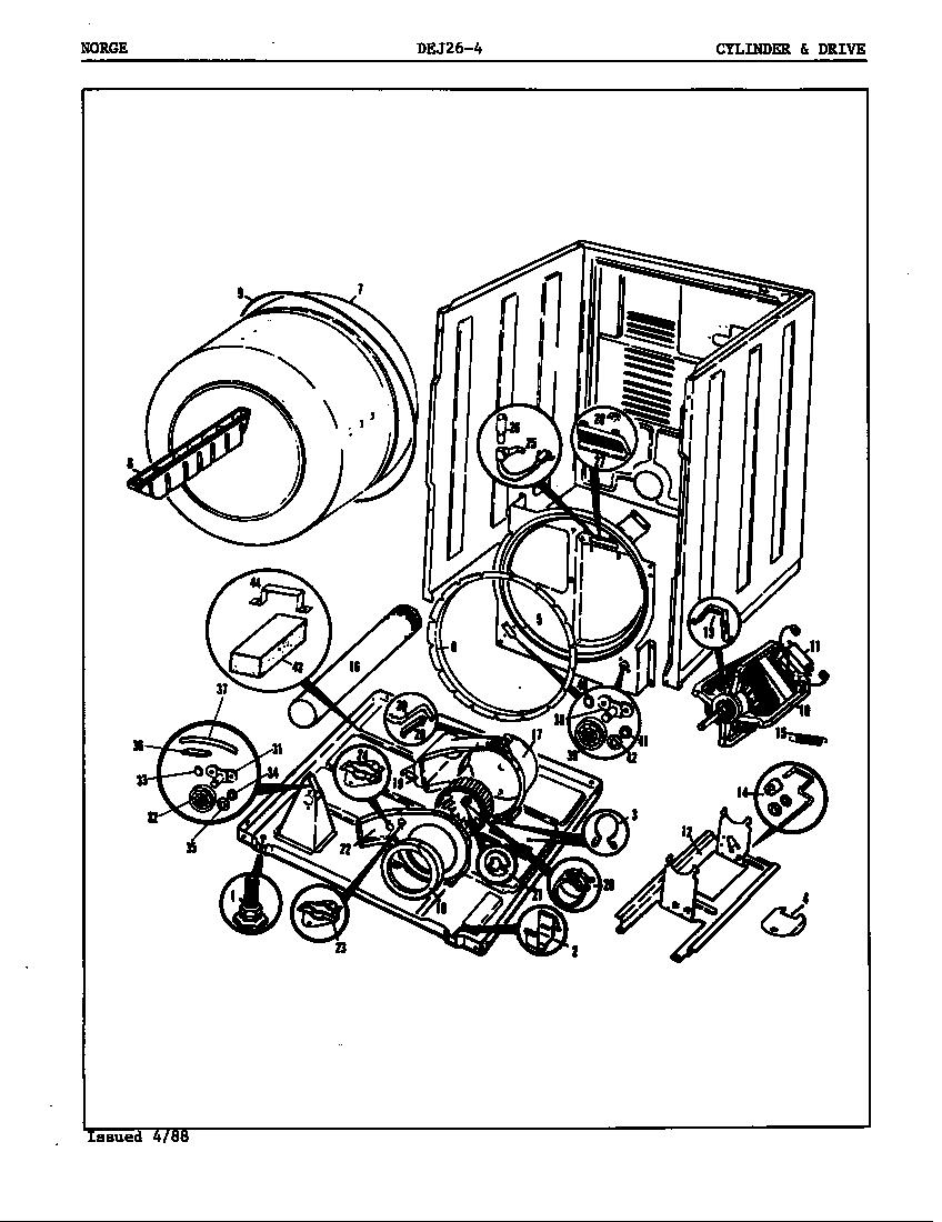 Cylinder & drive  (rev.a-c)