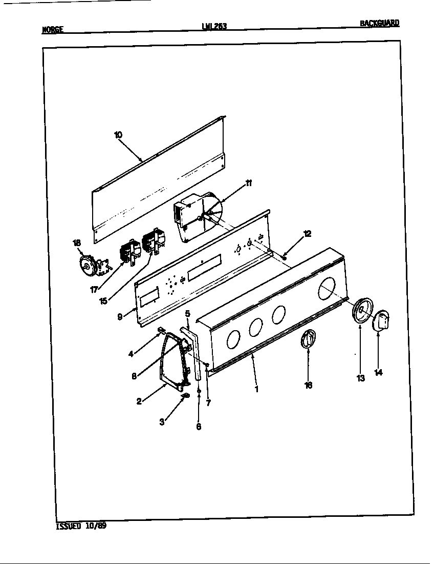 CONTROL PANEL (REV. E-F)