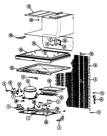 Unit compartment & system