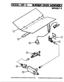 Oven burner assembly