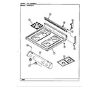 Norge N3478XRW top assembly diagram
