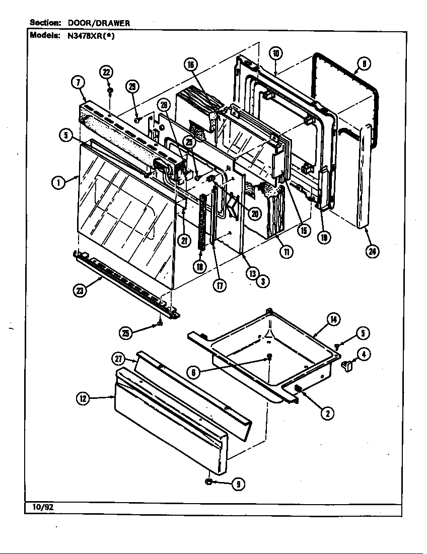 DOOR/DRAWER