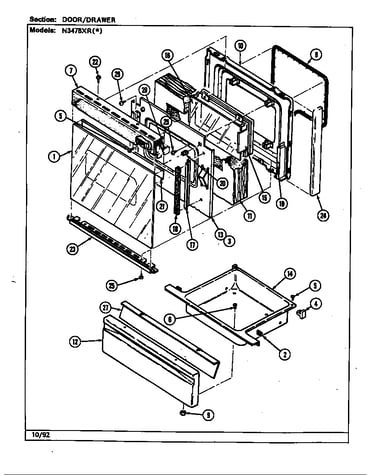 Door/drawer