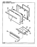 Door/drawer (n3510pr, n3510kr) (n3510pra) (n3510prw) (n3510kra) (n3510krw)