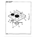 Norge N3875XRW top assembly diagram