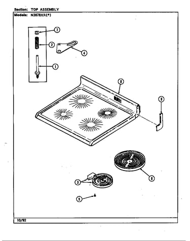 Top assembly