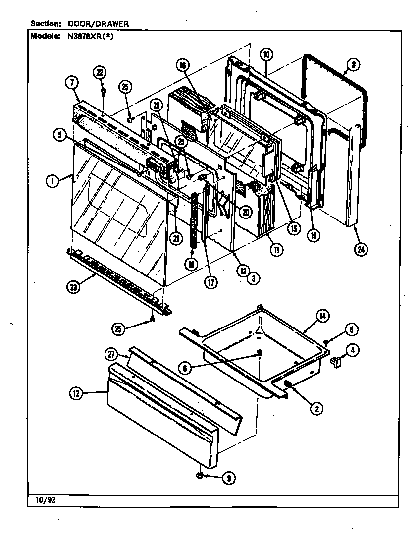 Door/drawer