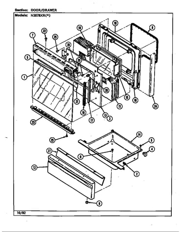 Door/drawer