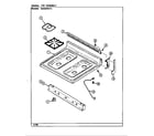 Norge N3422PRW top assembly diagram