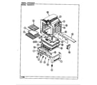 Norge N3422PRW oven/base diagram
