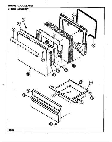 Door/drawer