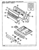 Top assembly/control panel (n3110ppa) (n3110ppw) (n3120spa) (n3120spw)