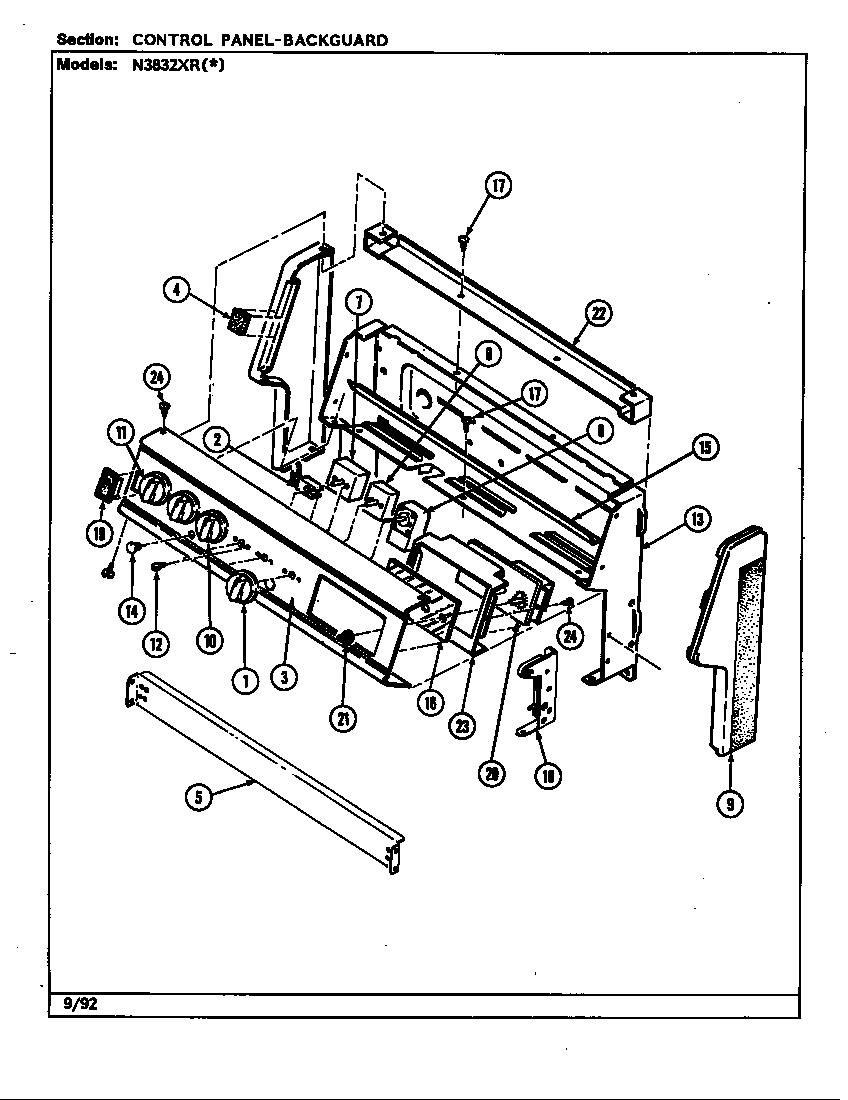 Control panel