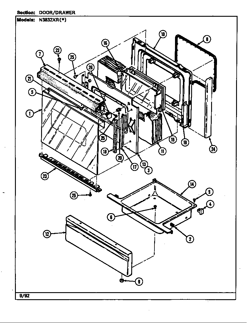 Door/drawer