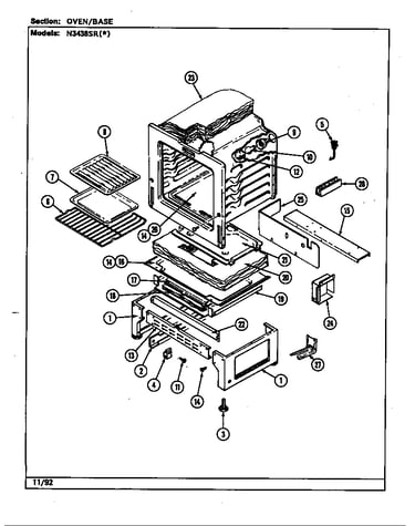 Oven/base