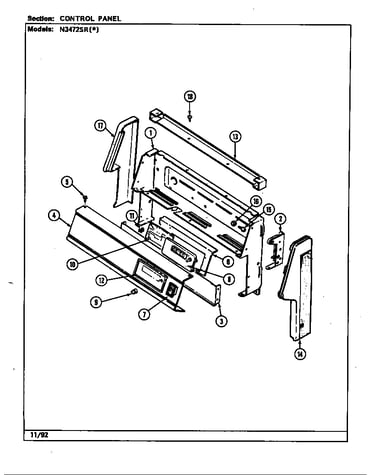 Control panel