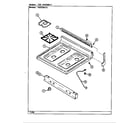 Norge N3472SRW top assembly diagram