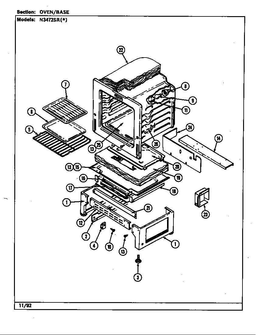 Oven/base